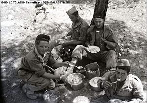 046- Le Telagh- 9e hussards- Gamelles-1958- Balaszynski